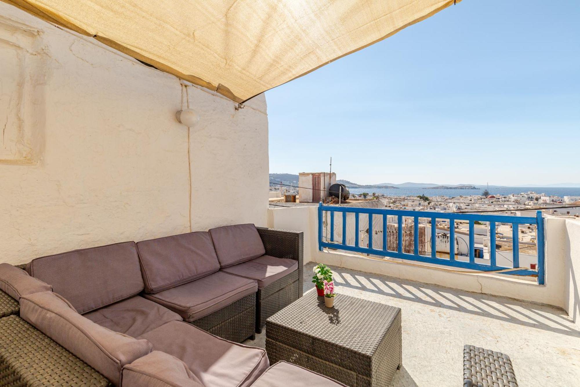 Apartamento Elenitas Town House With Veranda And Sea View