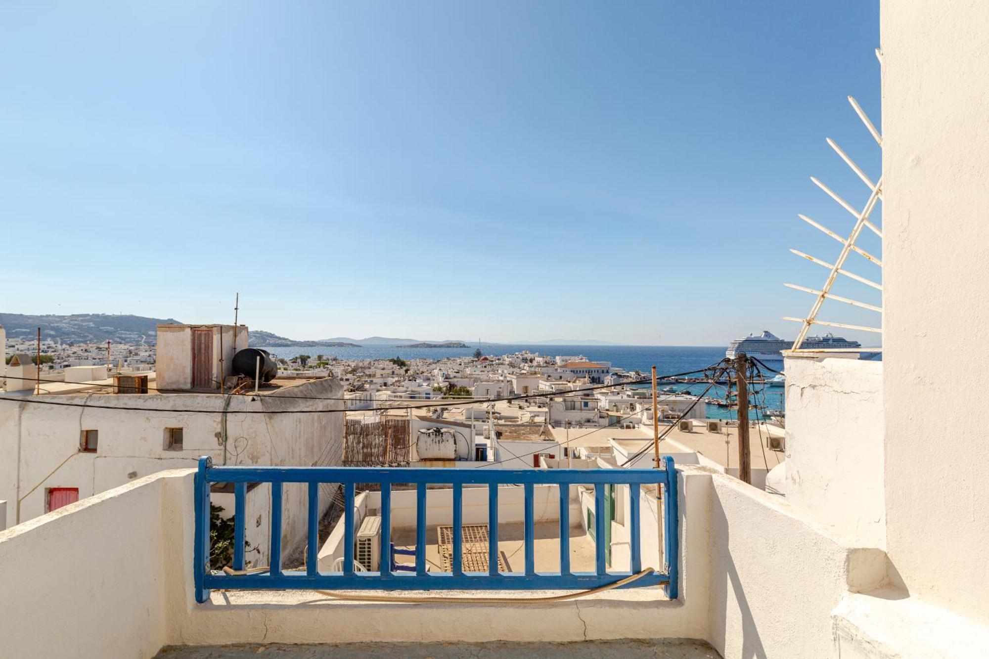 Elenitas Town House With Veranda And Sea View Apartamento Mykonos Town